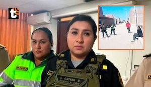 ¡Le salvó la vida a su compañera!: Mujer policía dispara a mototaxista que golpeó e intentó quitarle el arma a suboficial