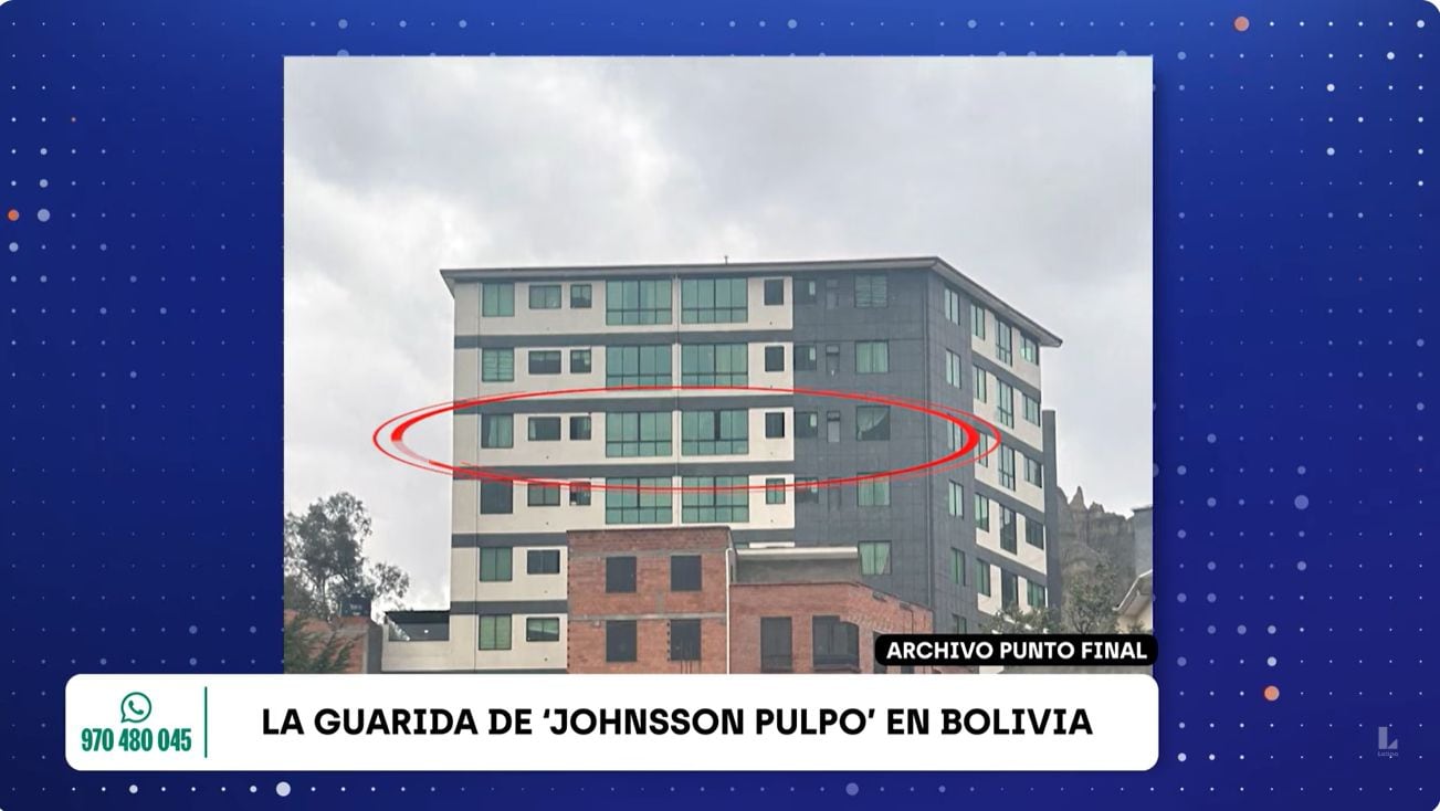 Cruz Torres también ocupó un departamento ubicado en Irpavi, otro sector exclusivo de La Paz