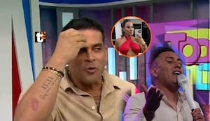 Cueva es ‘troleado’ en programa de Domínguez por autoproclamarse el ‘Marc Anthony de la cumbia’: “Porque tuvo una López”