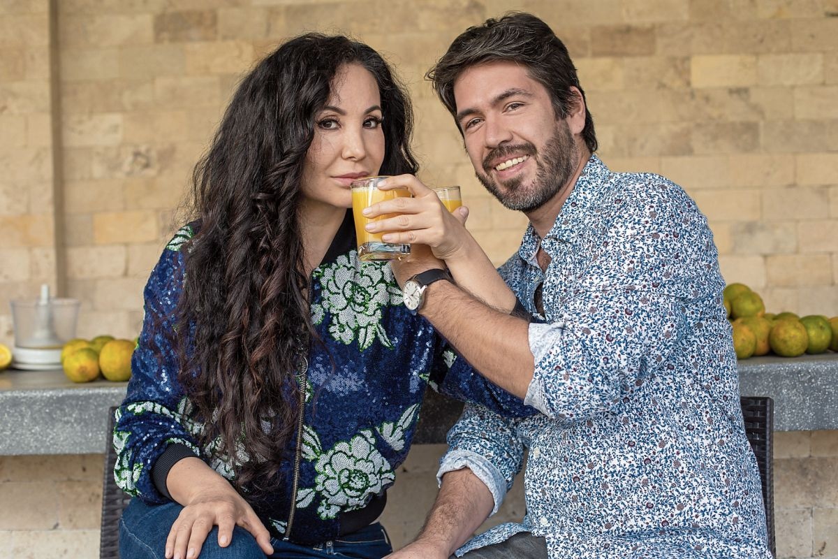 Janet Barboza y su ex Miguel Bayona