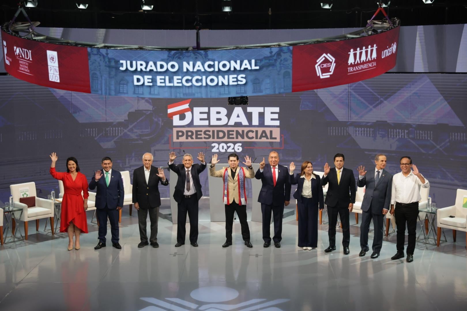 Debate electoral JNE |Candidatos asisten al Centro de Convenciones en San Borja, para participar del quinto día de debate electoral de cara a las elecciones presidenciales 2026
Fotos: Hugo Perez / @photo.gec