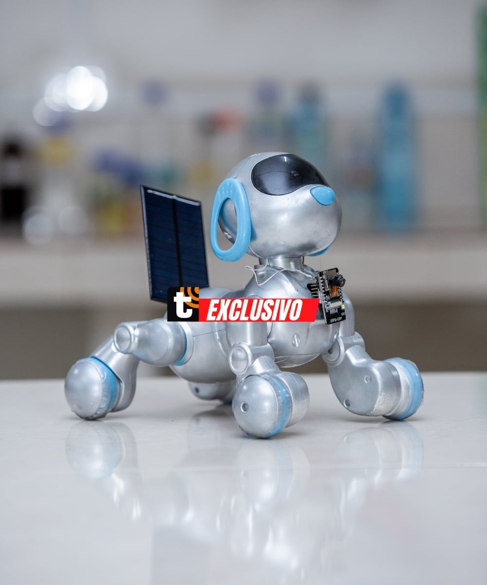 DOGGYBOT, el prototipo de perro robot espacial con inteligencia artificial. Foto: Fernando Sangama / Trome.