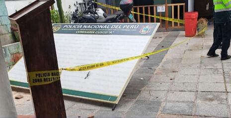Cusco: Policía detenido por riña habría intentado huir de comisaría y muere al caer del cuarto piso