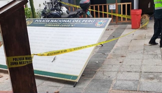 Cusco: Policía detenido por riña habría intentado huir de comisaría y muere al caer del cuarto piso