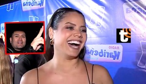 Andrea San Martín y Deyvis Orosco coinciden en evento, pero ‘ojiverde’ ECHA al esposo de Cassandra: “Hemos conversado”