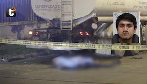 ¡Tragedia en VMT! Motociclista muere tras estrellarse contra cisterna municipal en plena avenida Pachacútec