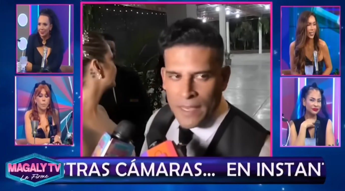 Karla Tarazona y Christian Domínguez celebraron rodeados de sus seres queridos.