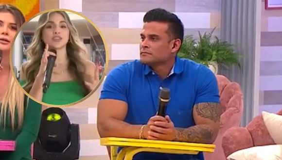 TROME - Andrea Arana saca cara por Christian Domínguez: “Para todos, es la piñata de América Hoy”