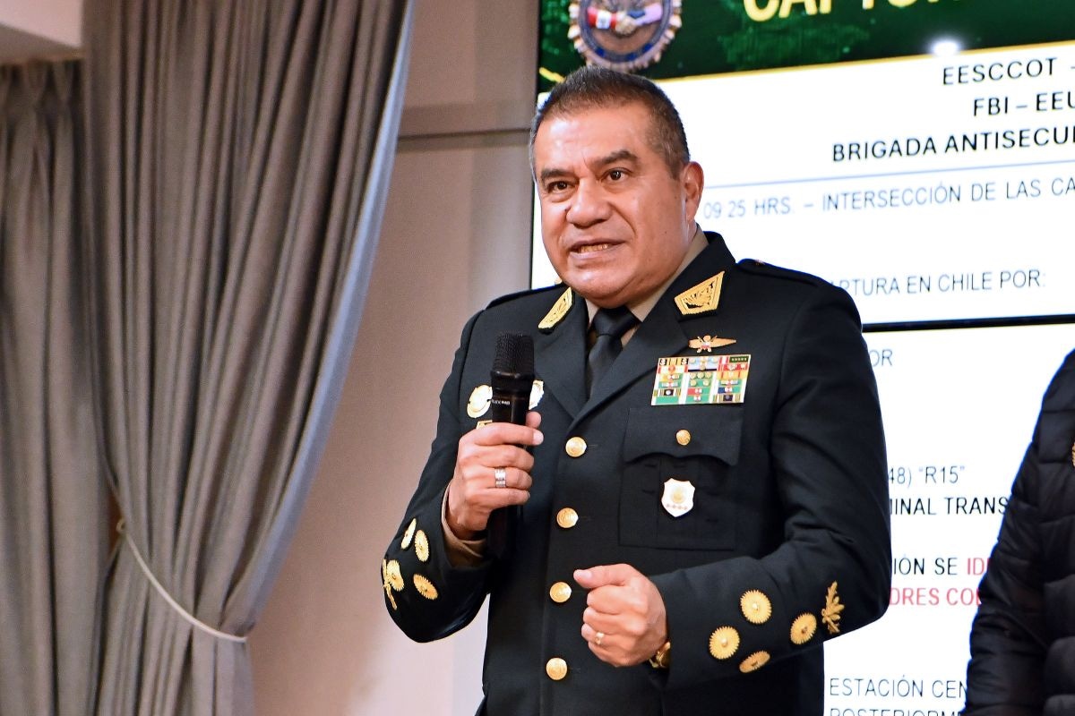Óscar Arriola, comandante general de la PNP (Foto: Mininter)