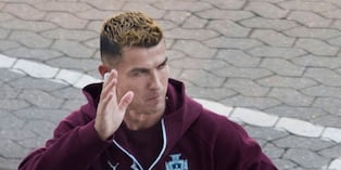 Cristiano Ronaldo en su peor momento con la selección de Portugal (Foto: Getty Images)