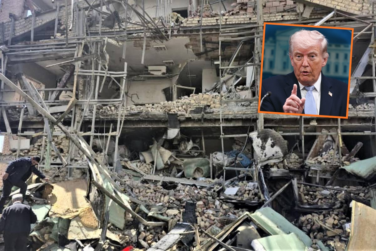 Presidente Donald Trump se mantiene firme en su amenaza sobre Irán. (Agencias)