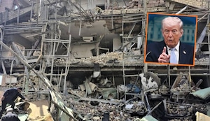 Donald Trump advierte a Irán: “El país entero podría desaparecer en una noche”