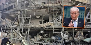 Presidente Donald Trump se mantiene firme en su amenaza sobre Irán. (Agencias)