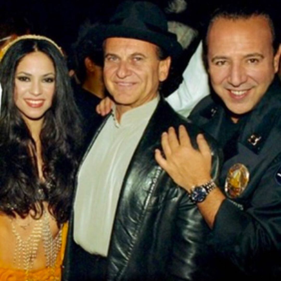 Fotografía donde aparece Shakira junto a Tommy Mottola (Foto: Tommy Mottola/Instagram)