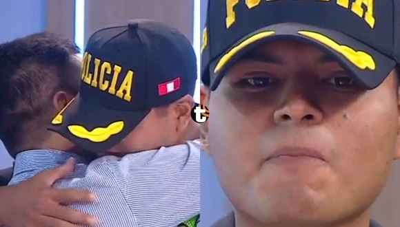 TROME | Policía lloró por chofer asesinado en Lurín. Video: ATV