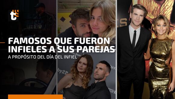 Cinco famosos que fueron infieles a sus parejas