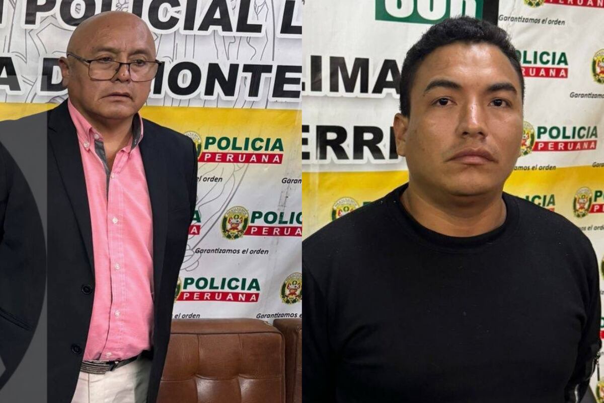 Policías detenidos por estar involucrados en secuestro de Iván Siucho. Foto: composición EC/PNP