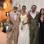 ‘Cachín’ y su esposa juntos en boda de su hijo tras separación: Él sacó los “pasos prohibidos”