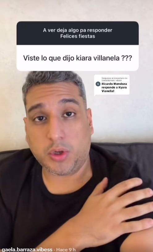 Ricardo Mendoza responde a Kyara Villanella y la invita a ‘Hablando Huevadas’