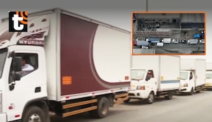 ¡Caos logístico tras elecciones! Camiones con material electoral llevan más de 24 horas varados en Lurín sin poder descargar en la ONPE