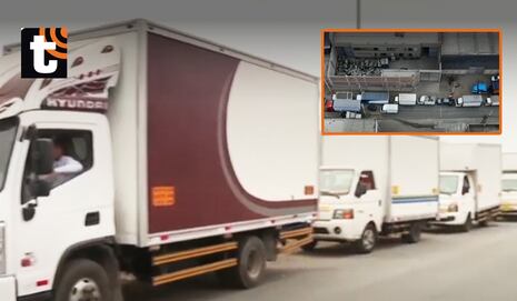 ¡Caos logístico tras elecciones! Camiones con material electoral llevan más de 24 horas varados en Lurín ...