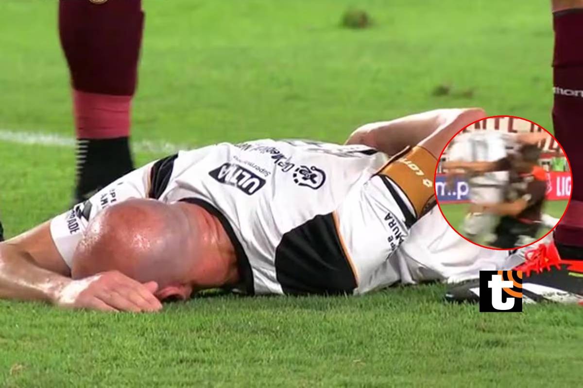 La falta de Aldo Corzo contra Tevez fue la polémica más comentada del Universitario vs Cusco FC.