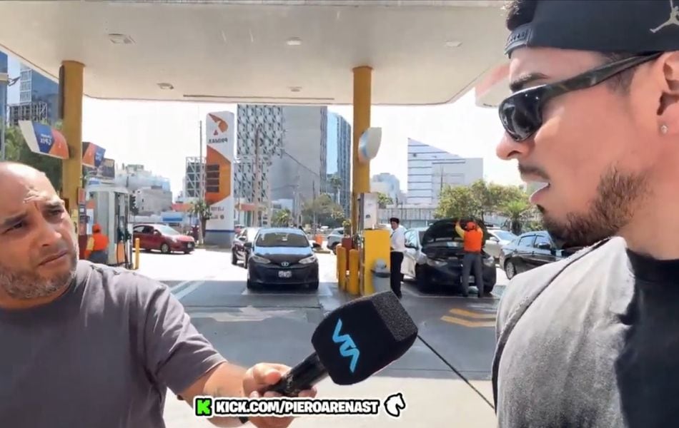 Piero Arenas fue abordado por un reportero del programa "Magaly TV, la firme'.