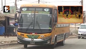 Nuevo atentado en Jicamarca: sicarios balean bus lleno de pasajeros y hieren a chofer