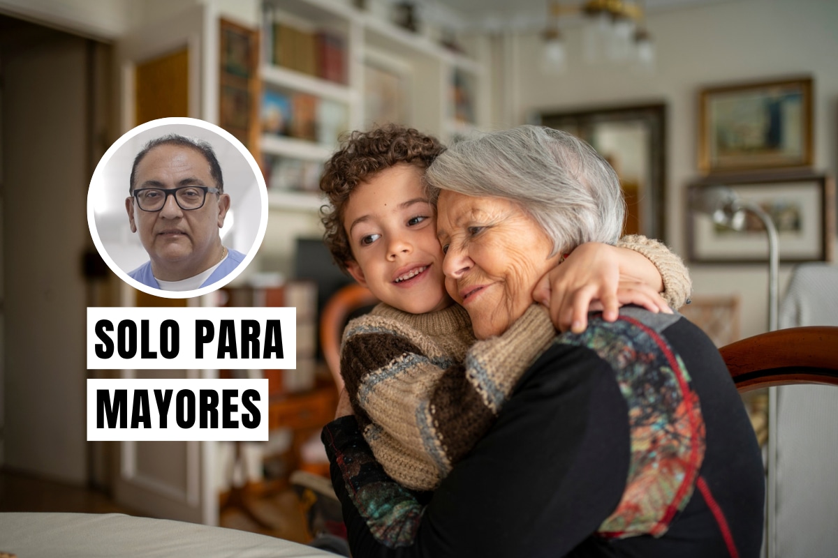El síndrome de la abuela esclava es un psicosocial grave provocado por una sobrecarga física y emocional extrema en mujeres de mediana o avanzada edad. Foto: composición/Istock