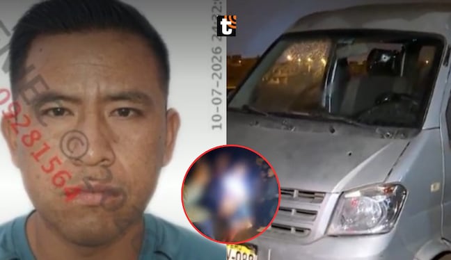 Acribillan a conductor de una miniván y dejan a un pasajero herido en Carabayllo.