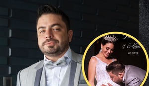 Moisés Vega feliz por volver a ser padre: “Después de diez años cambiaré pañales”