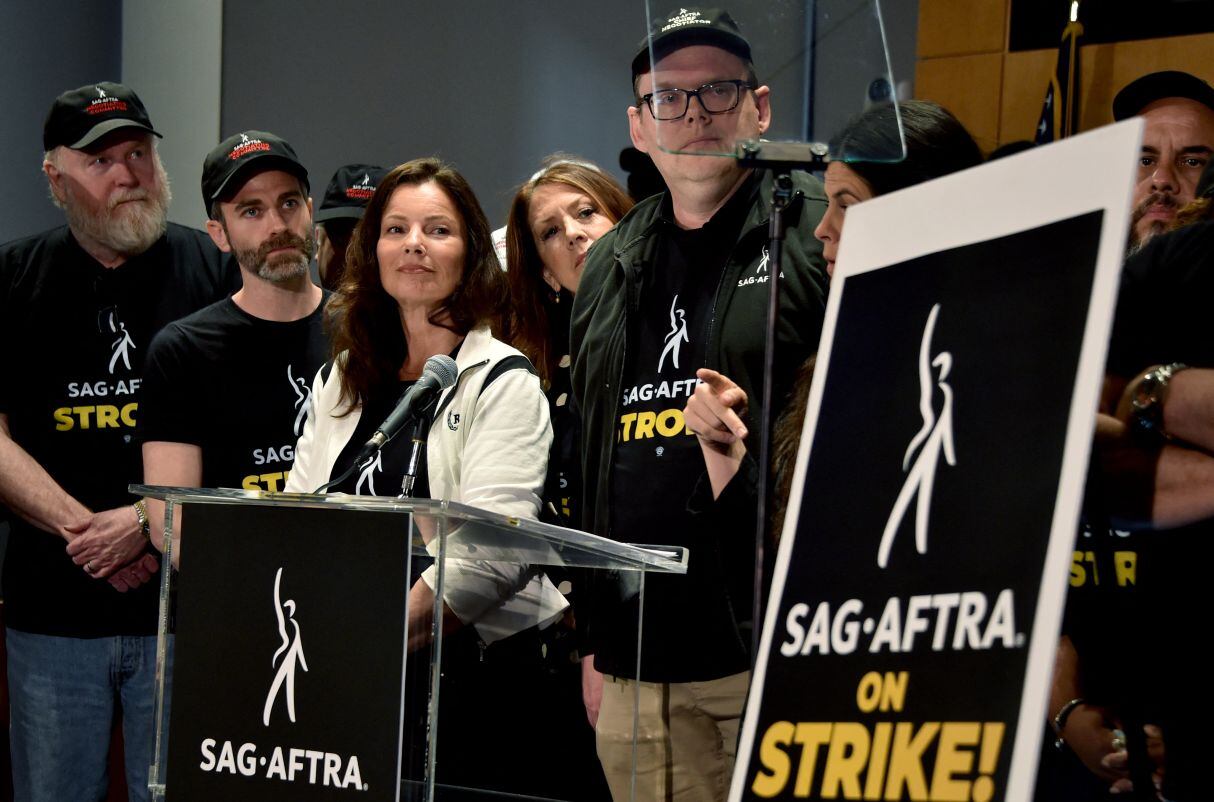 El Sindicato de Guionistas de Hollywood respalda la huelga del gremio de actores. (Foto: Chris Delmas / AFP)