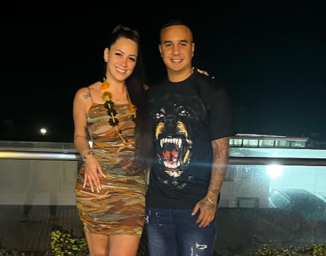 Jesús Barco y Melissa Klug