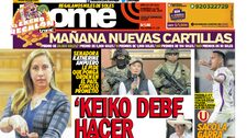 ‘KEIKO DEBE HACER CÁRCELES COMO LAS DE BUKELE’