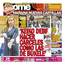 ‘KEIKO DEBE HACER CÁRCELES COMO LAS DE BUKELE’