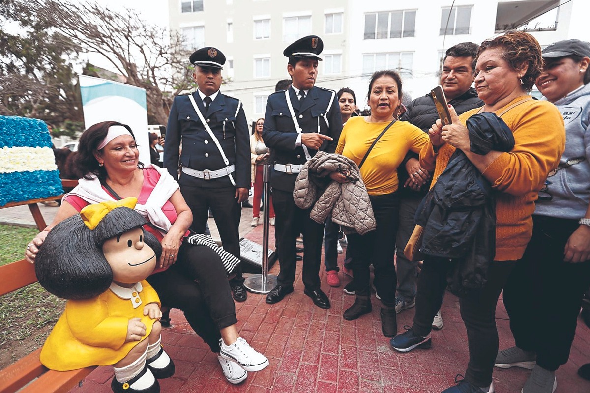 Mafalda en Barranco.