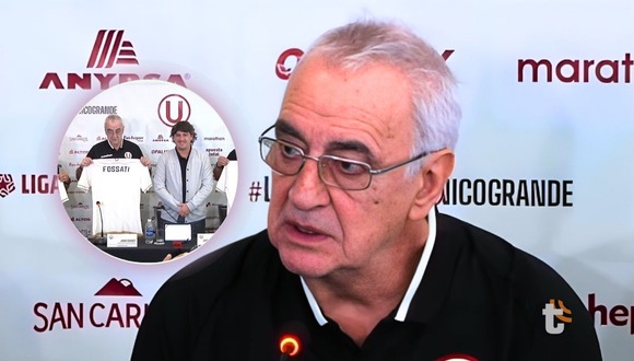 Fossati fue prsentado cono nuevo Dt de Universitario (Video: @Universitario)