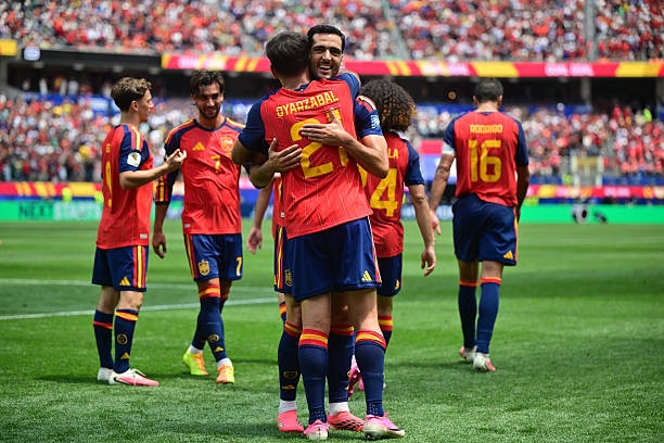 España vs. Austria. (Foto: Getty Images)
