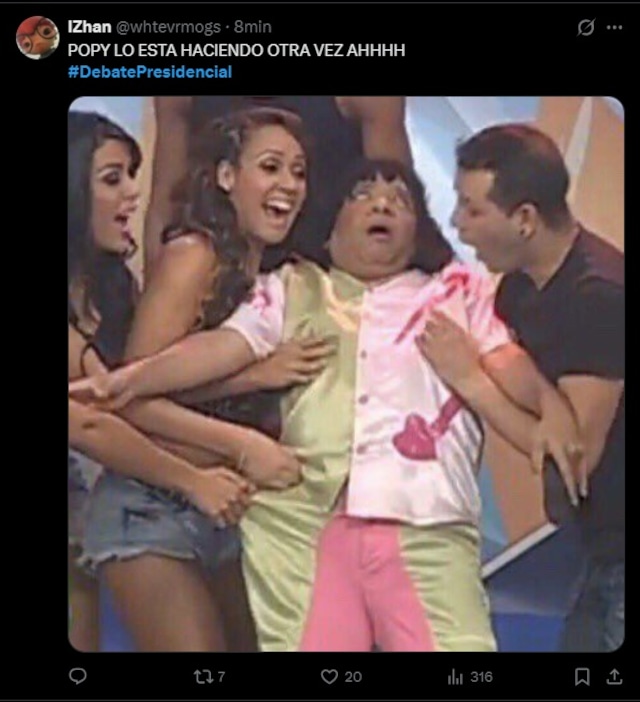 No te pierdas los mejores memes del debate de presidencial 2026. (Redes sociales)