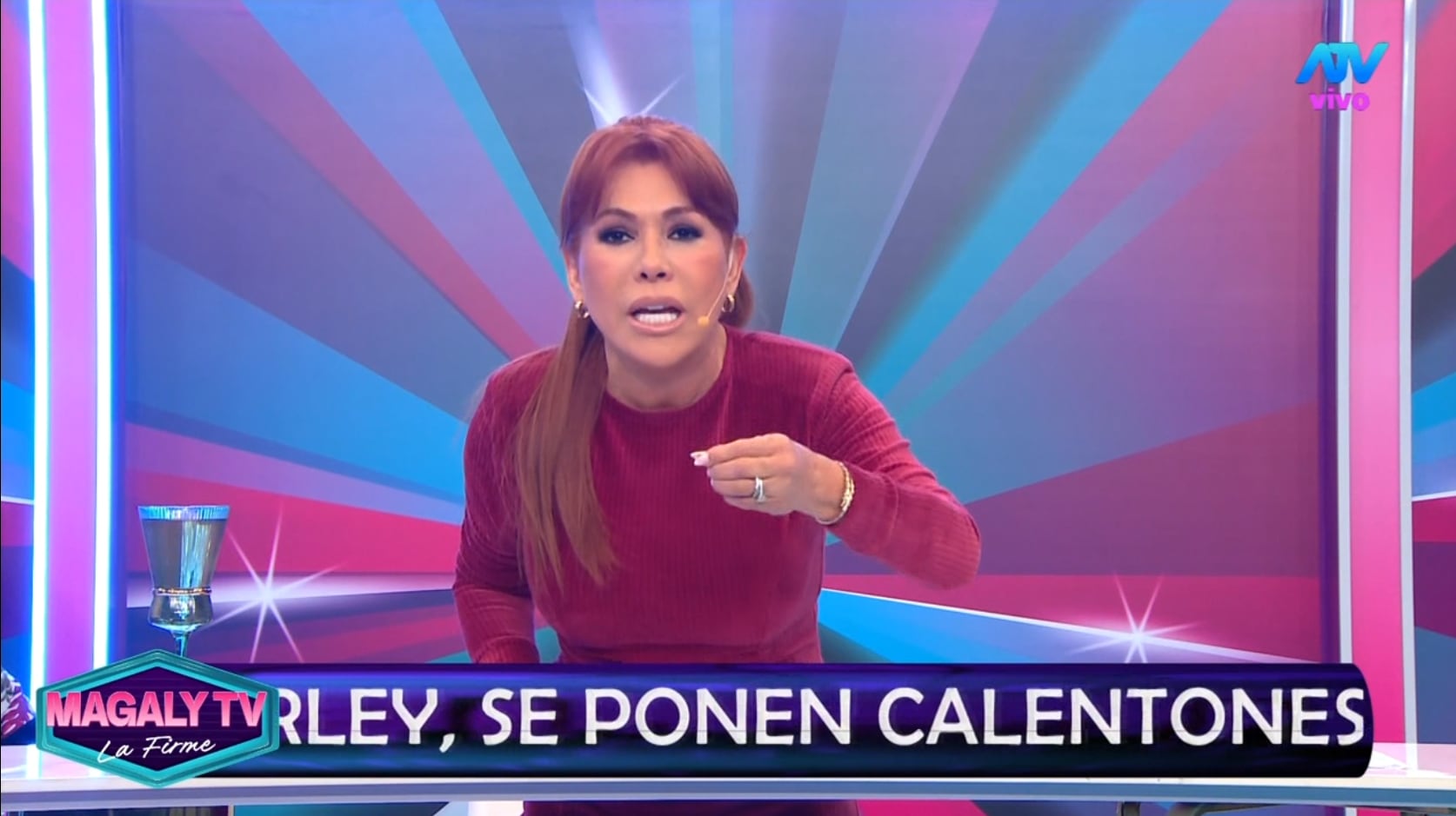 Magaly Medina muy agradecida con Chota por la gran acogida y lo hace saber en su programa.
