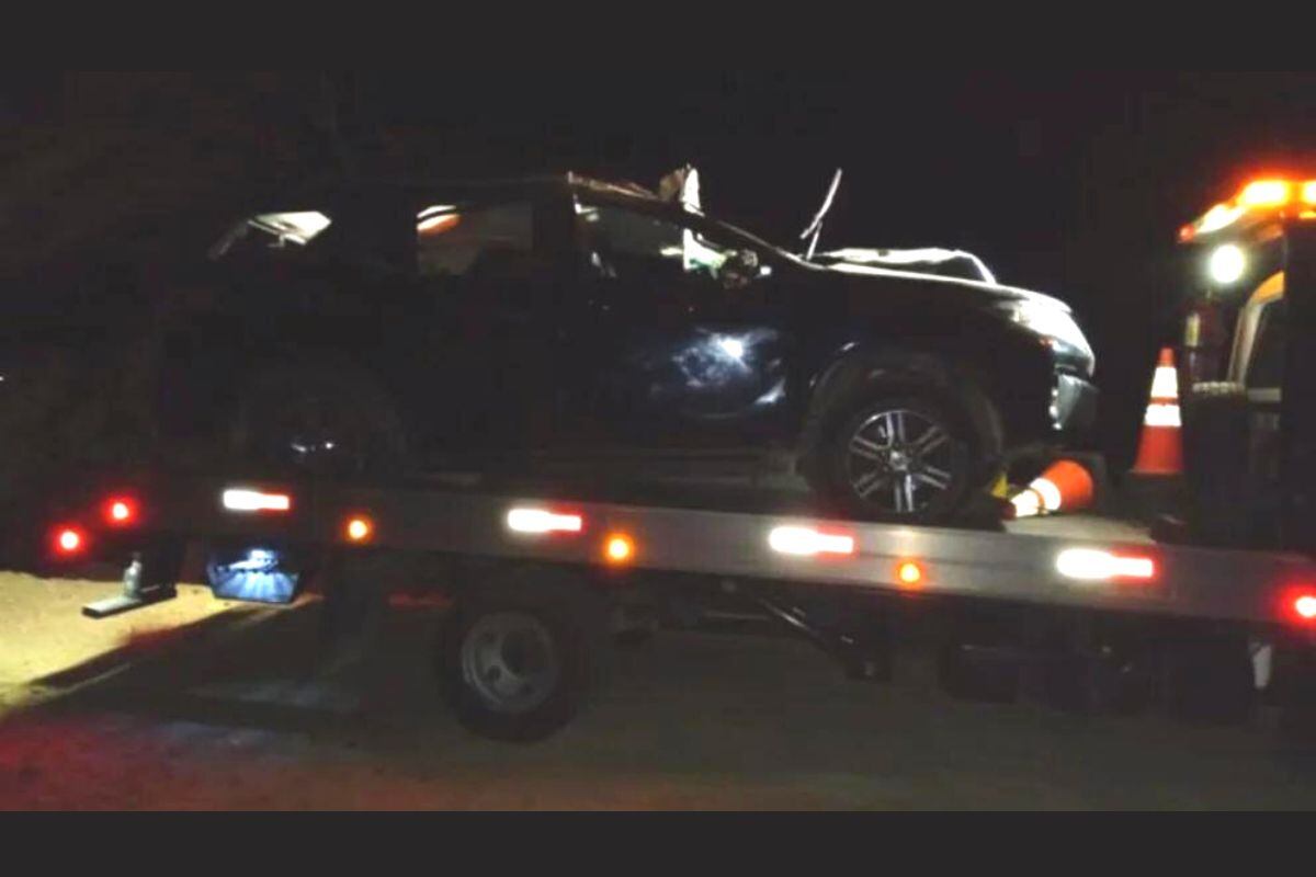 Así habría quedado auto del jugador (Foto: Noticias Piura)