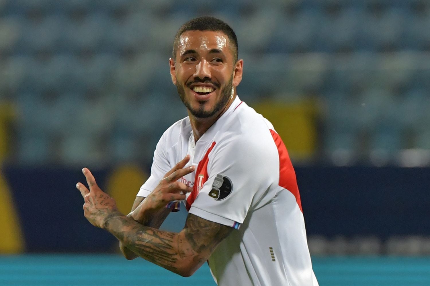 Esta vez no hubo celebración para Peña. (Foto: AFP)