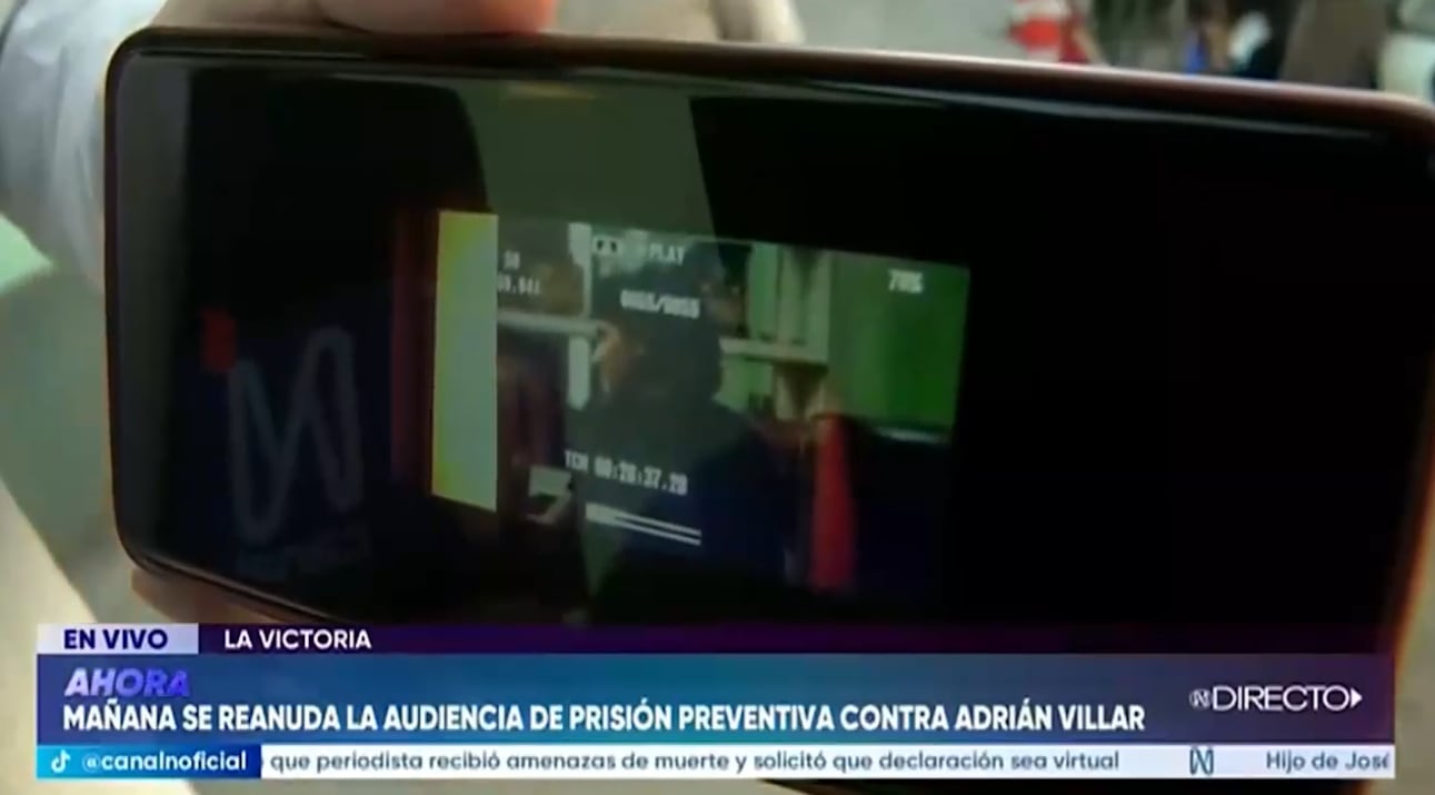 Adrián Villar captaron sonriendo cuando estaba libre, tras atropellar a Lizeth Marzano.