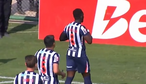 Eryc Castillo anota el empate 1-1 de Alianza Lima ante Juan Pablo II en Chongoyape | VIDEO