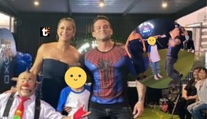 Christian Domínguez y Karla Tarazona bailaron juntos en cumpleaños de su hijo: “Me embarazó”