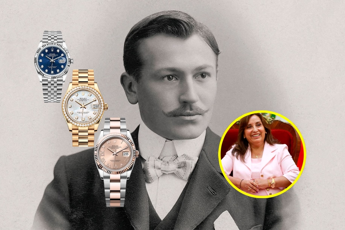 El creador de estos relojes de lujo es Hans Wilsdorf. Foto: Composición / Casa Banchero / Wikipedia / Archivo Trome.