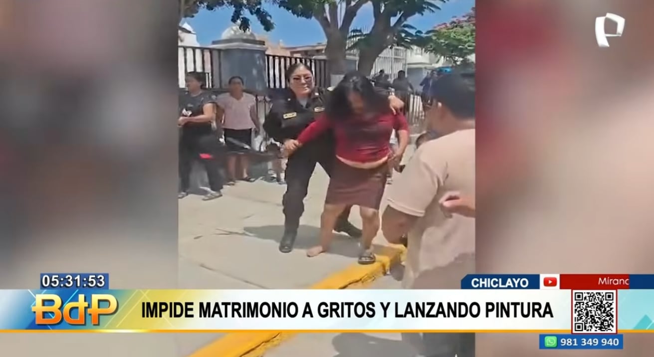 La mujer fue detenida por la policía por el presunto delito de lesiones culposas contra su expareja.