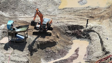 Topos de la minería ilegal