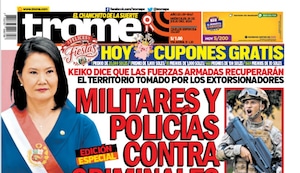 MILITARES Y POLICÍAS CONTRA CRIMINALES