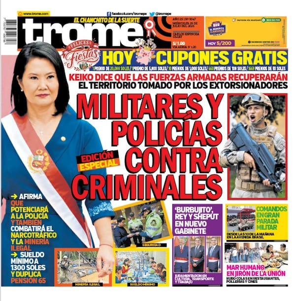 Portada Trome